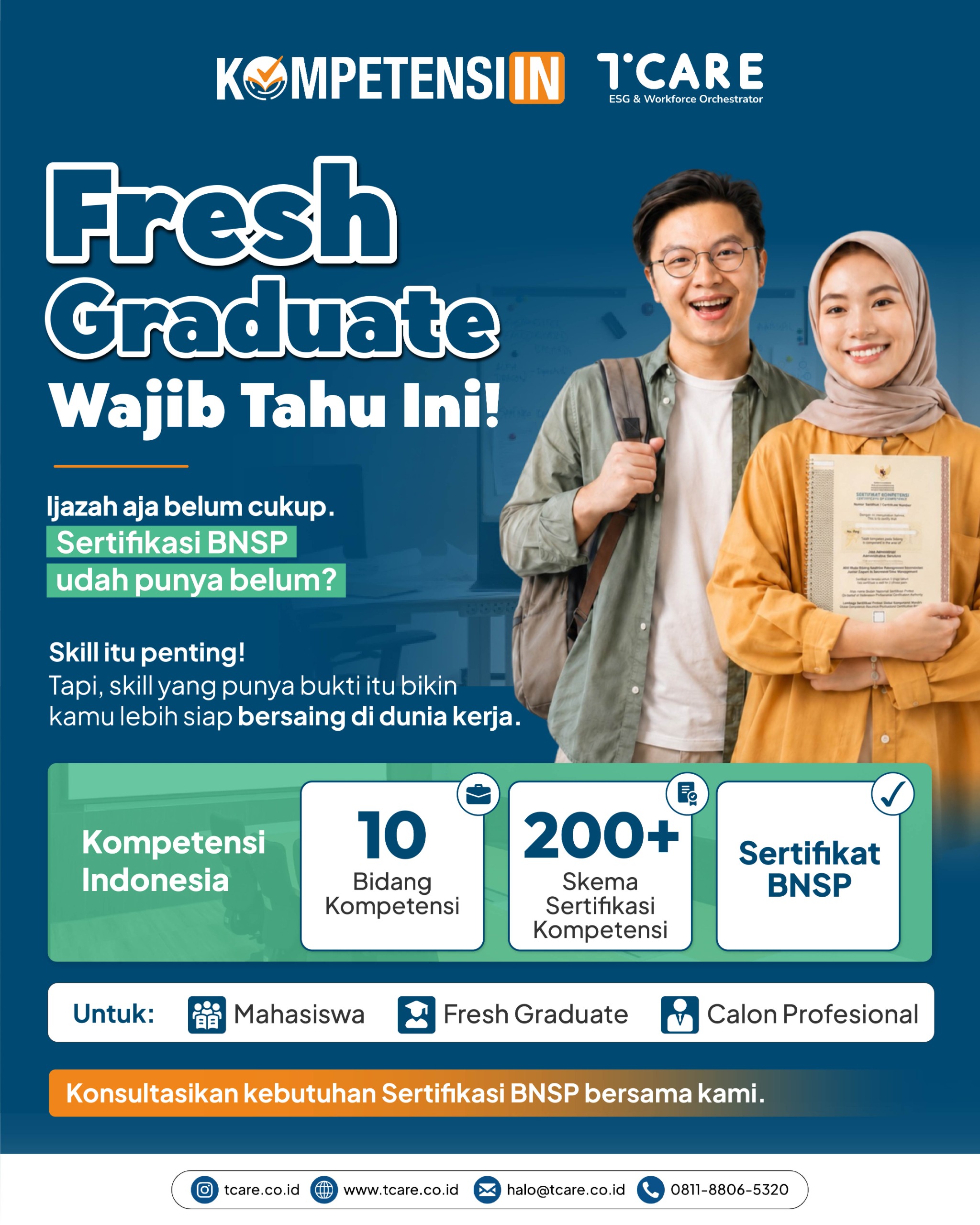 Sertifikasi BNSP untuk Fresh Graduate